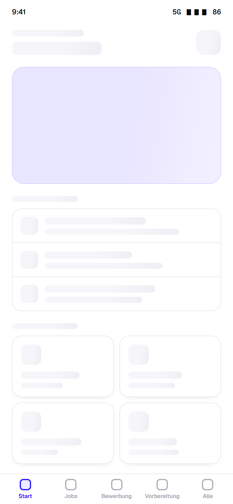 Laden · Skeleton